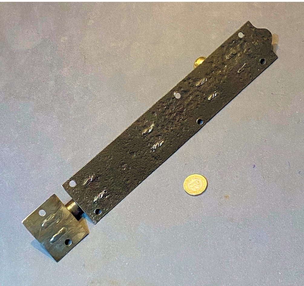 11" Wrought Iron Door Bolt — view 2