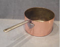 12.25" Copper Saucepan — Copper, late 19th century