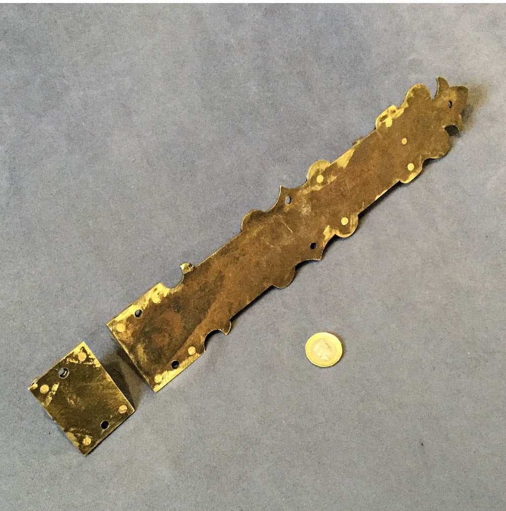 12" Brass Door Bolt — view 3
