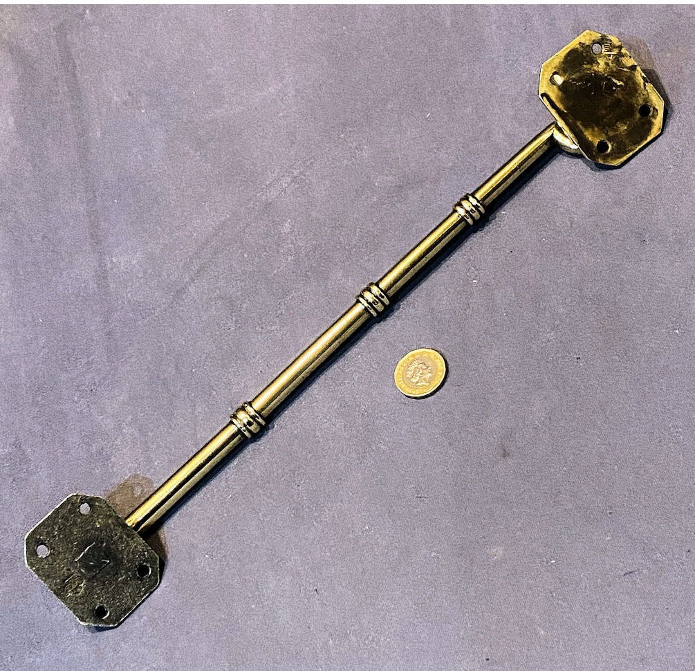 12" Brass Door Hook & Eye — view 4