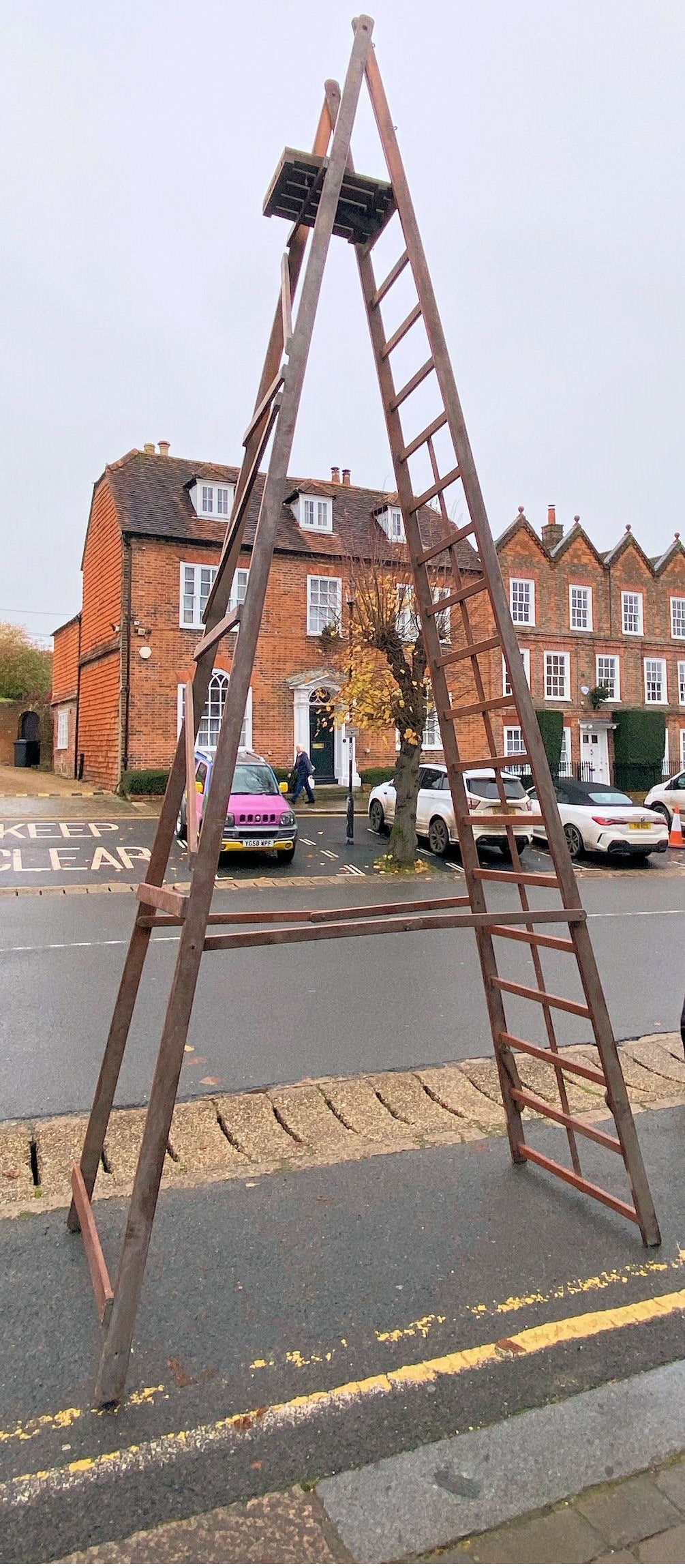 17ft Tall Step Ladder — view 2