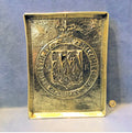 1887 Commemorative Brass Tray — Brass, 1837
