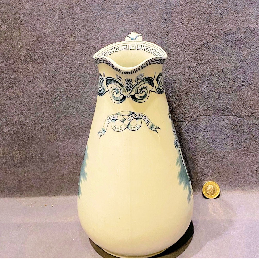 1895 Commemorative Wedgwood Jug — Wood, 1895