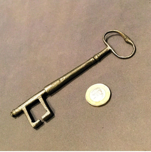 18th Century Door Key — Wrought iron, 18th century