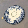 1902 Bolton Christmas Plate — Wood, 1902