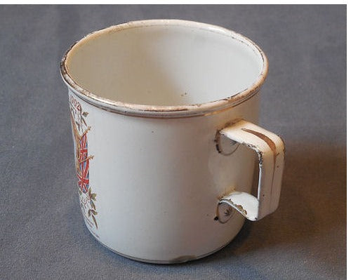 1902 Coronation Enamelled Mug — view 4