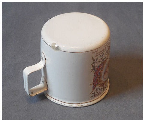 1902 Coronation Enamelled Mug — view 5