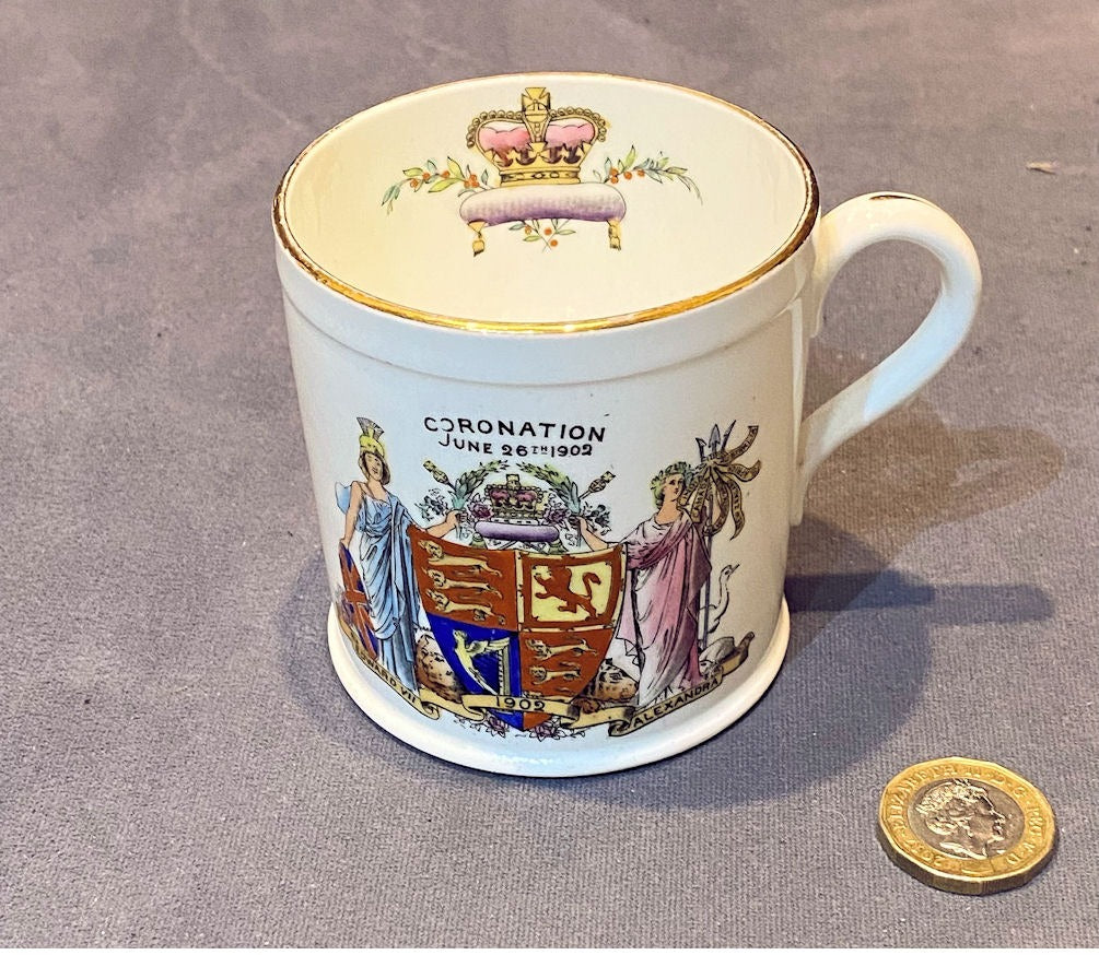 1902 Coronation Mug — Ceramic, 1902