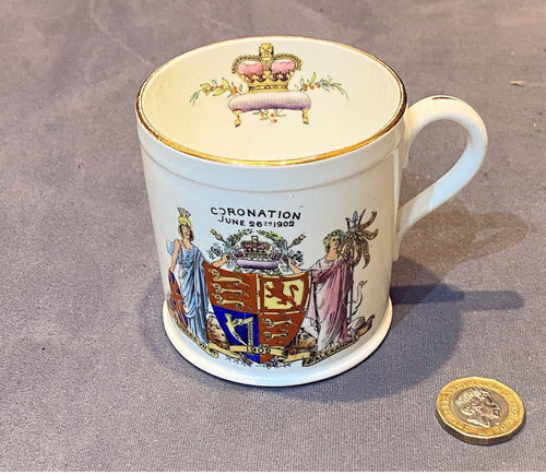 1902 Coronation Mug — Ceramic, 1902