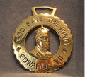 1902 Edward VII Horse Brass — Brass, 1902