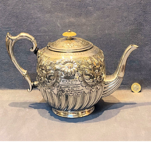 1907 Presentation Teapot — Silver plate, 1907