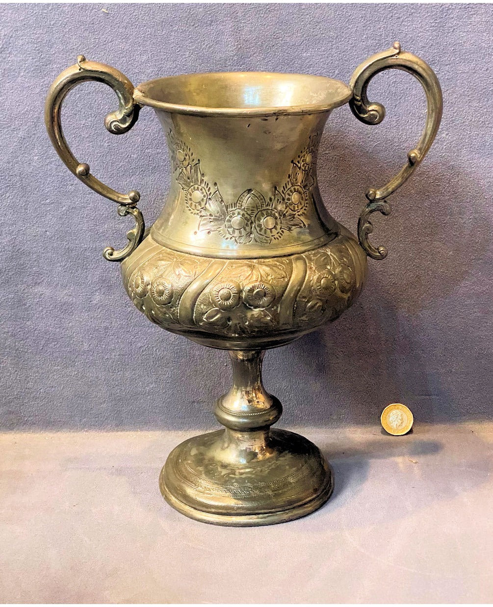 1910 Shooting Competition Trophy — view 2