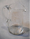 1911 Glasgow Exhibition Jug — Glass, 1911