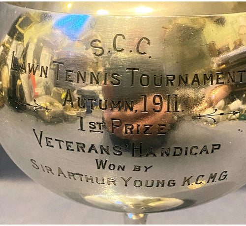 1911 Tennis Trophy — view 2