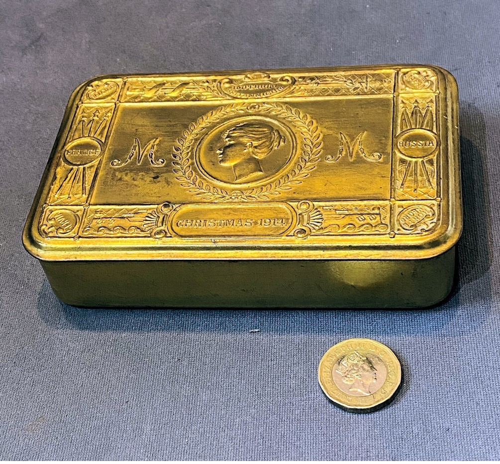 1914 Princess Mary Brass Box — Brass, 1914