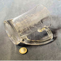 1937 Coronation Engraved Glass Tankard — Glass, 1937