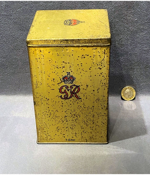 1937 Coronation Tea Caddy — view 2
