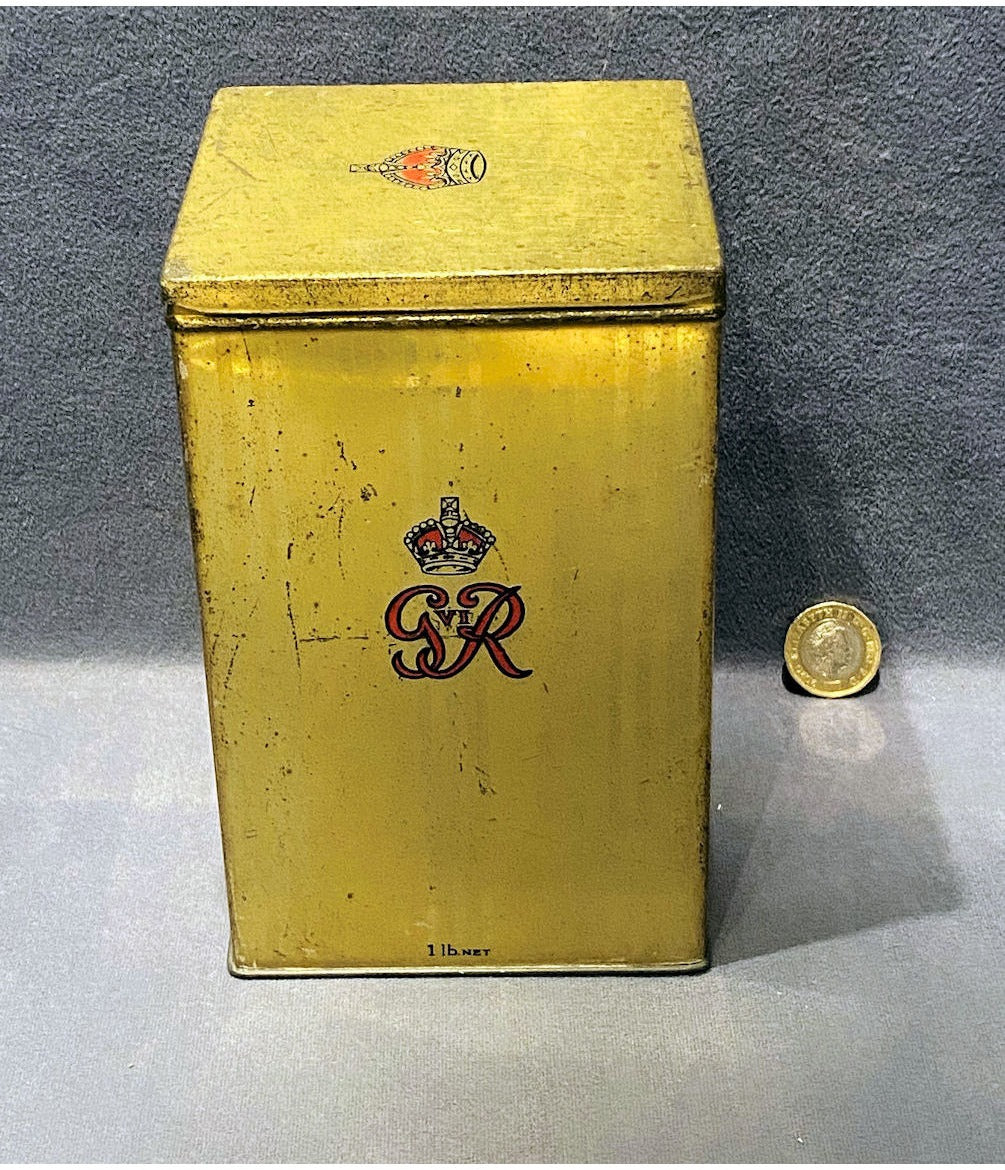 1937 Coronation Tea Caddy — view 4