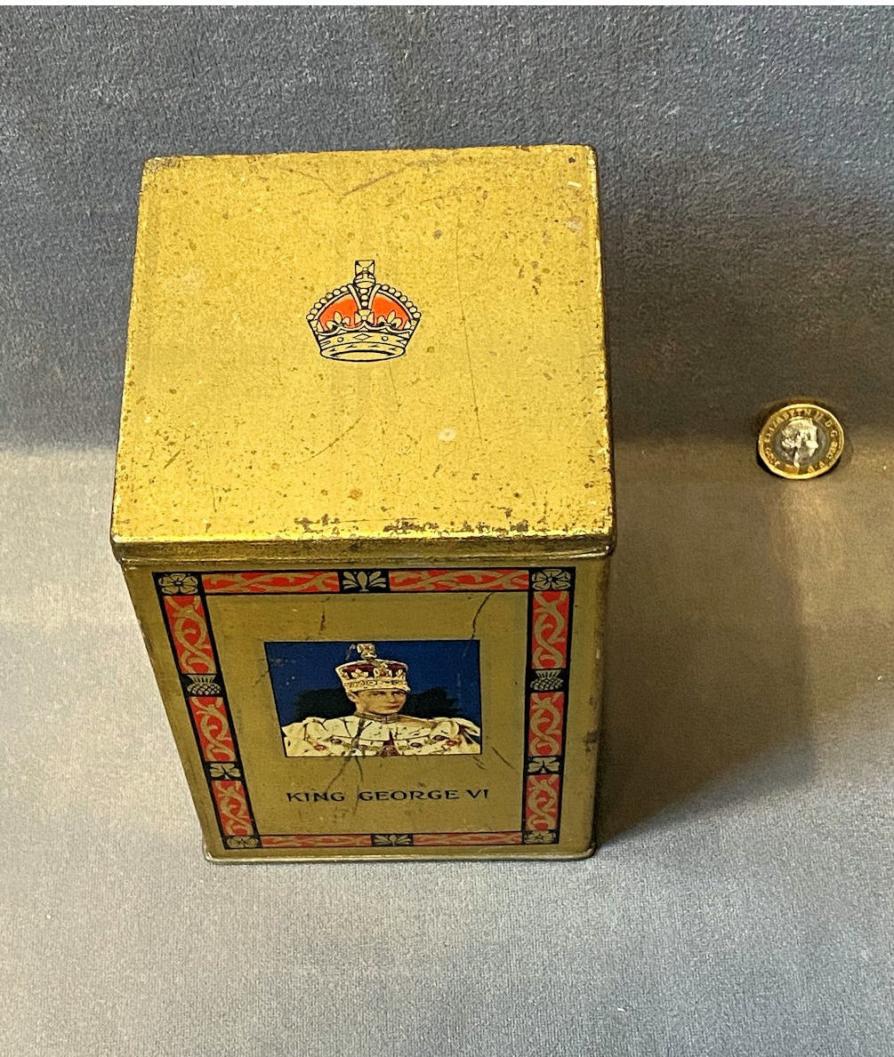 1937 Coronation Tea Caddy — view 7