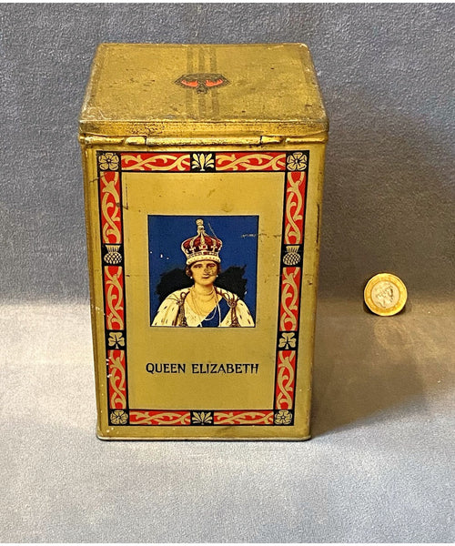 1937 Coronation Tea Caddy — view 3