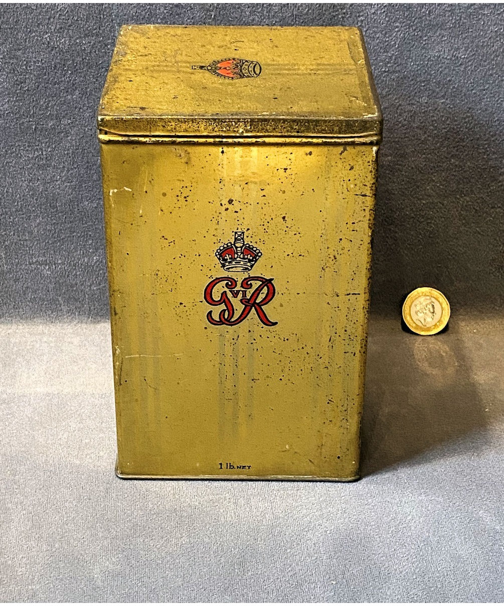 1937 Coronation Tea Caddy — view 4