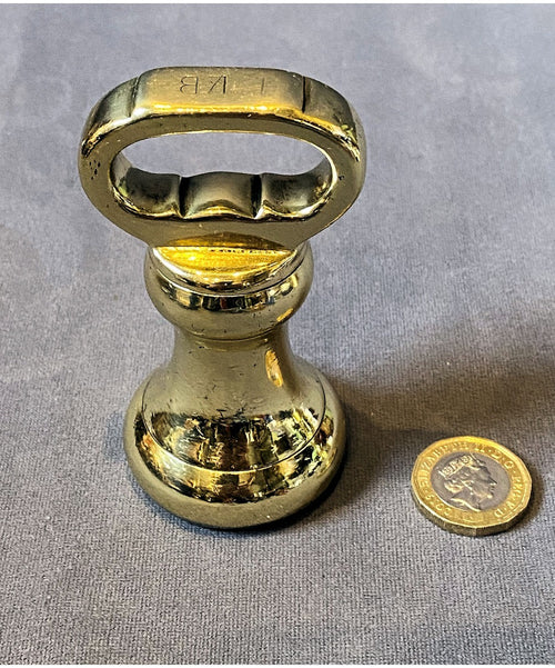 1lb Brass Shop Counter Weight — view 2