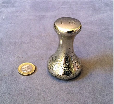 1lb Nickel Shop Weight — Nickel, 1953