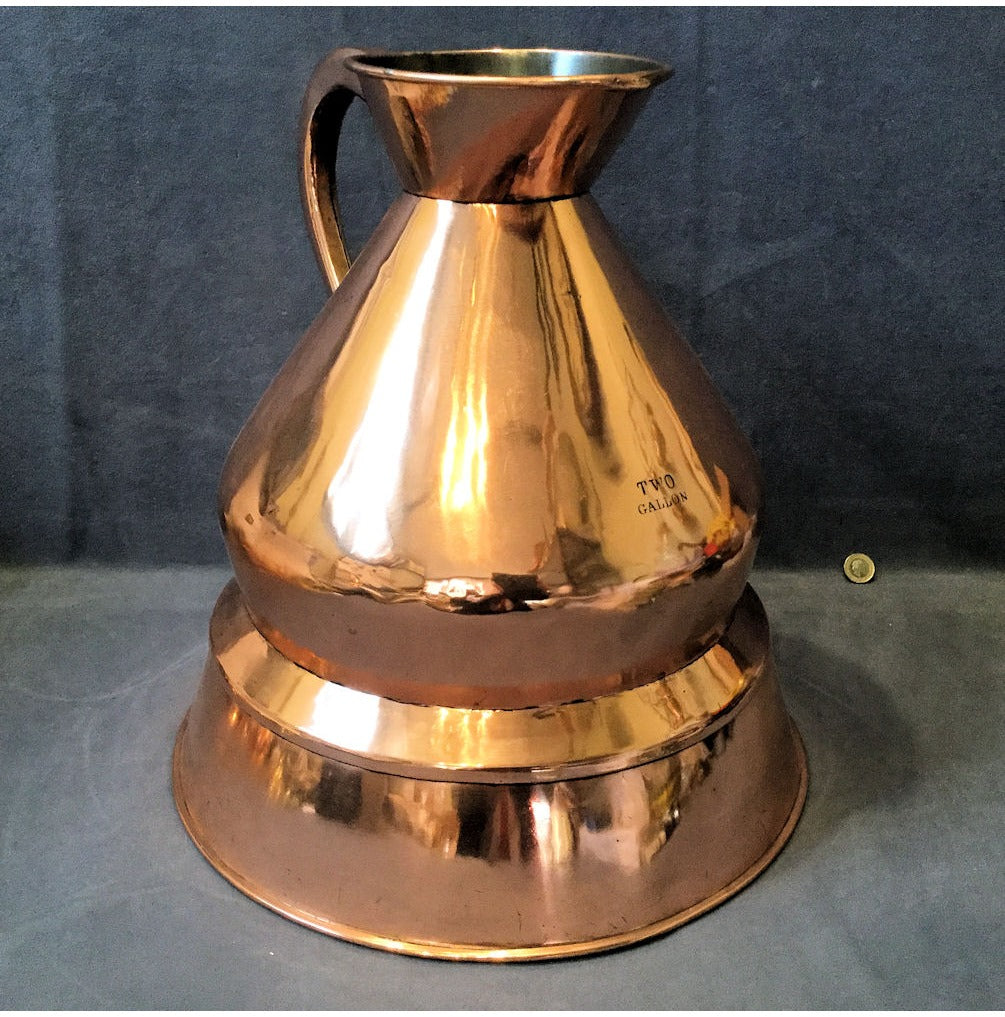 2 Gallon Copper Ale Measure — view 3