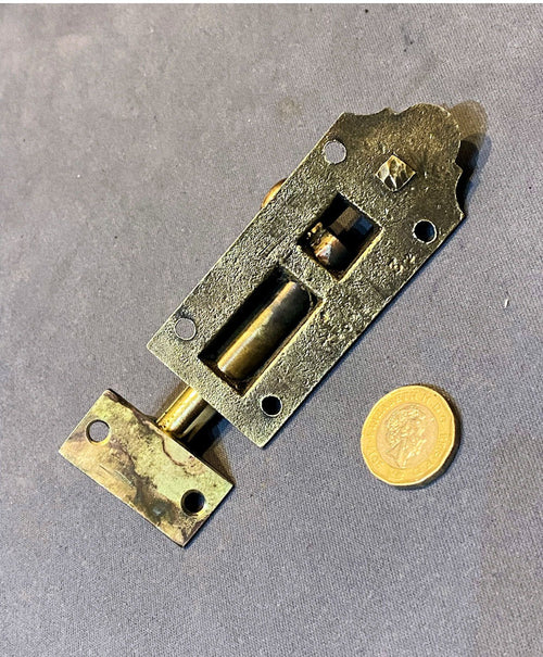 3.5" Brass Door Bolt — view 2