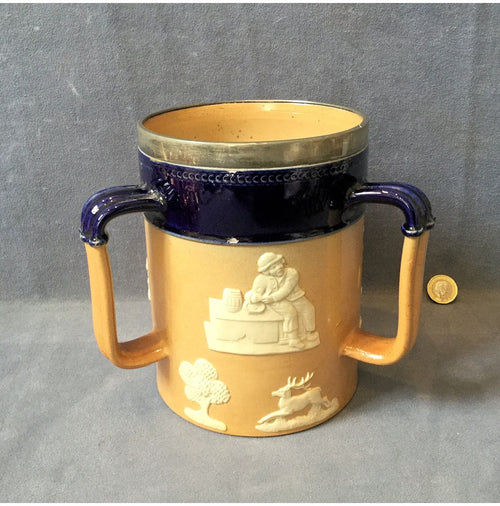 3 Handled Doulton Tankard — view 2
