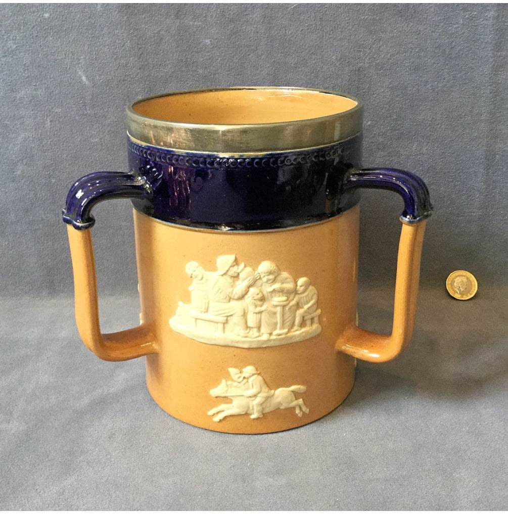 3 Handled Doulton Tankard — view 3