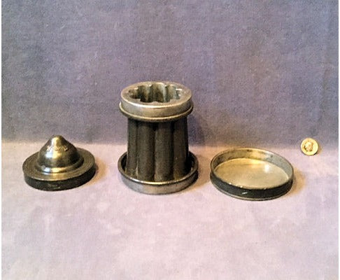 3 Piece Pewter Ice Mould — view 2