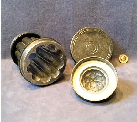 3 Piece Pewter Ice Mould — view 3