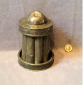 3 Piece Pewter Ice Mould — Pewter, late 19th century