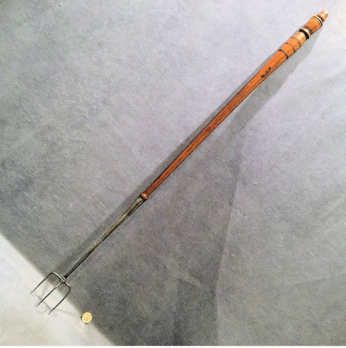 3 Prong Muffin Fork — Steel, late 19th century