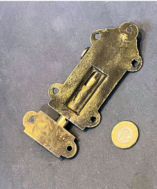 4" Brass Door Bolt — view 2