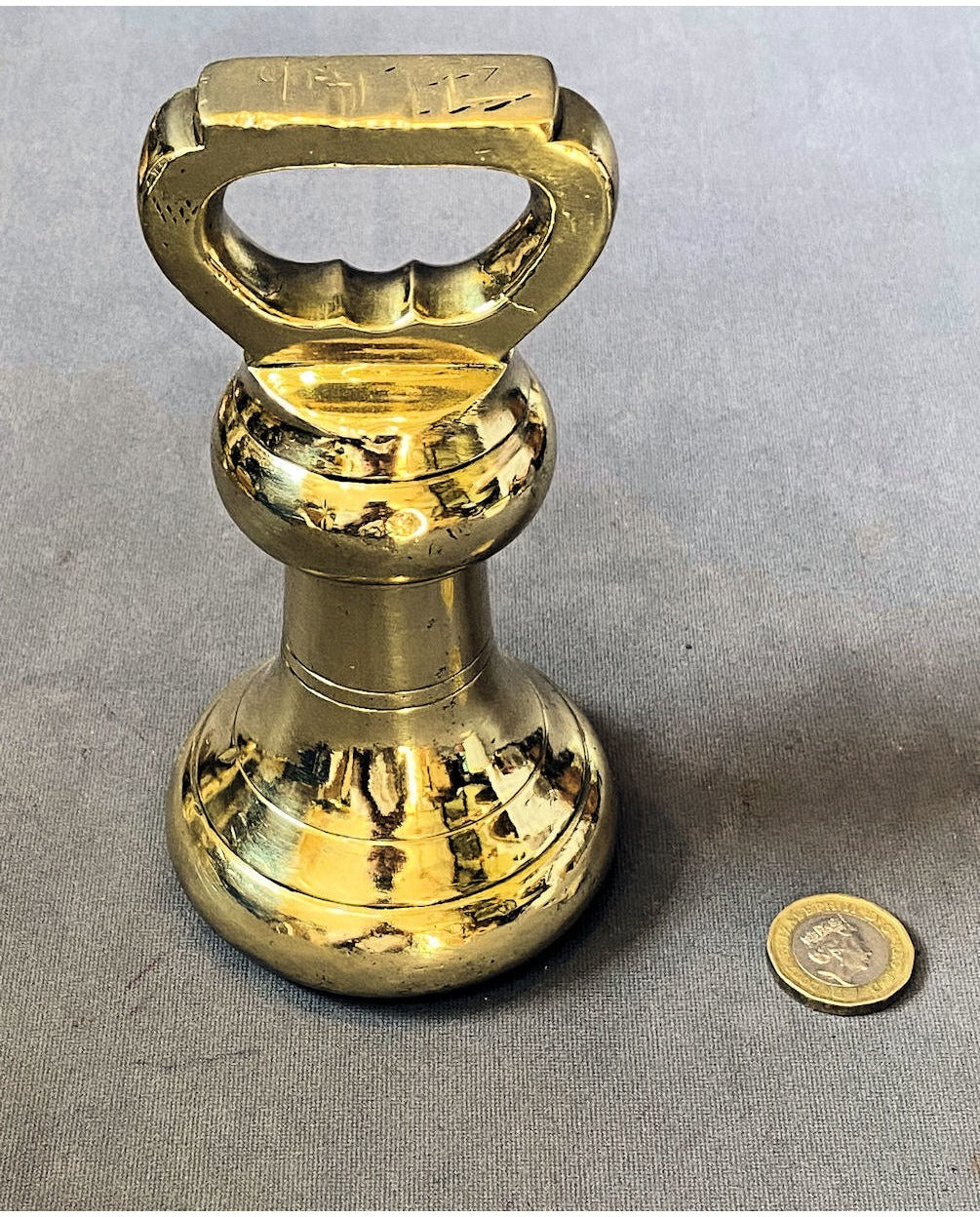 4lb Brass Shop Counter Weight — view 2