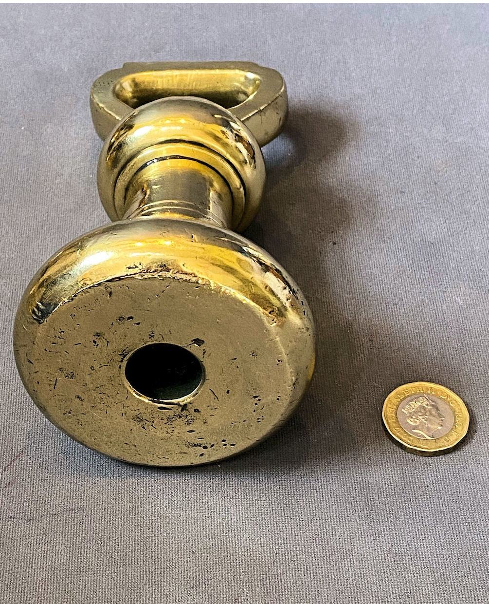 4lb Brass Shop Counter Weight — view 3