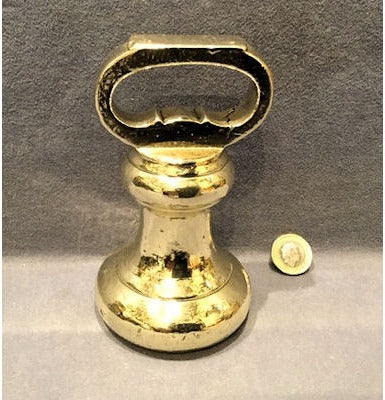 4lb Brass Weight — view 2