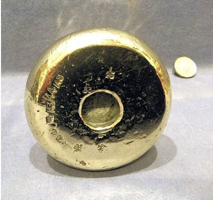 4lb Brass Weight — view 3