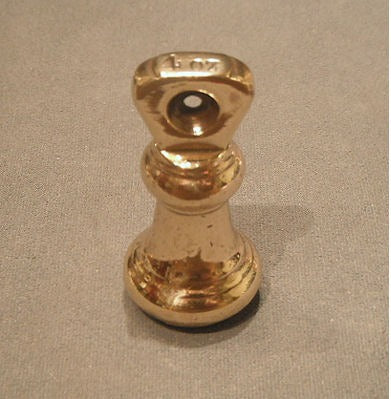 4oz Brass Weight, 2 similar available — Brass, 1920's