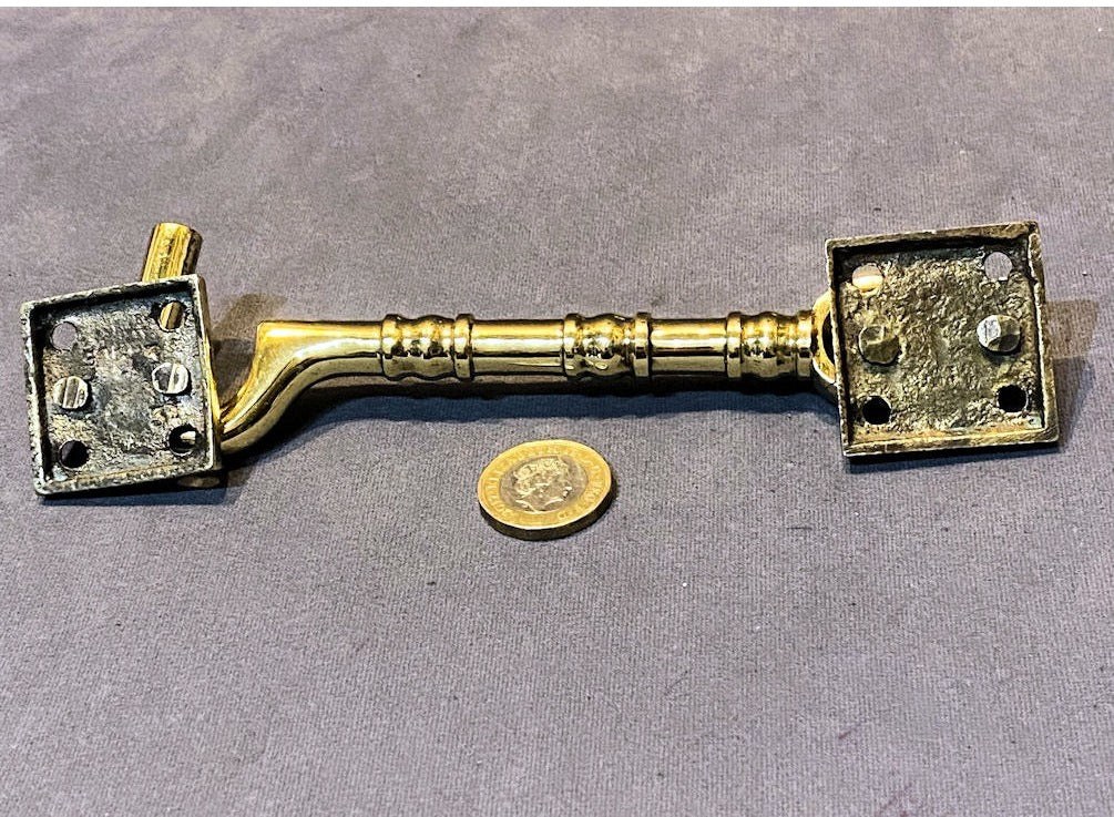 5.5" Brass Door Hook & Eye — view 4