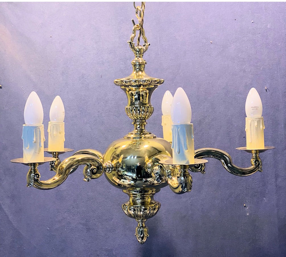 5 Branch Electric Light Fitting — view 3