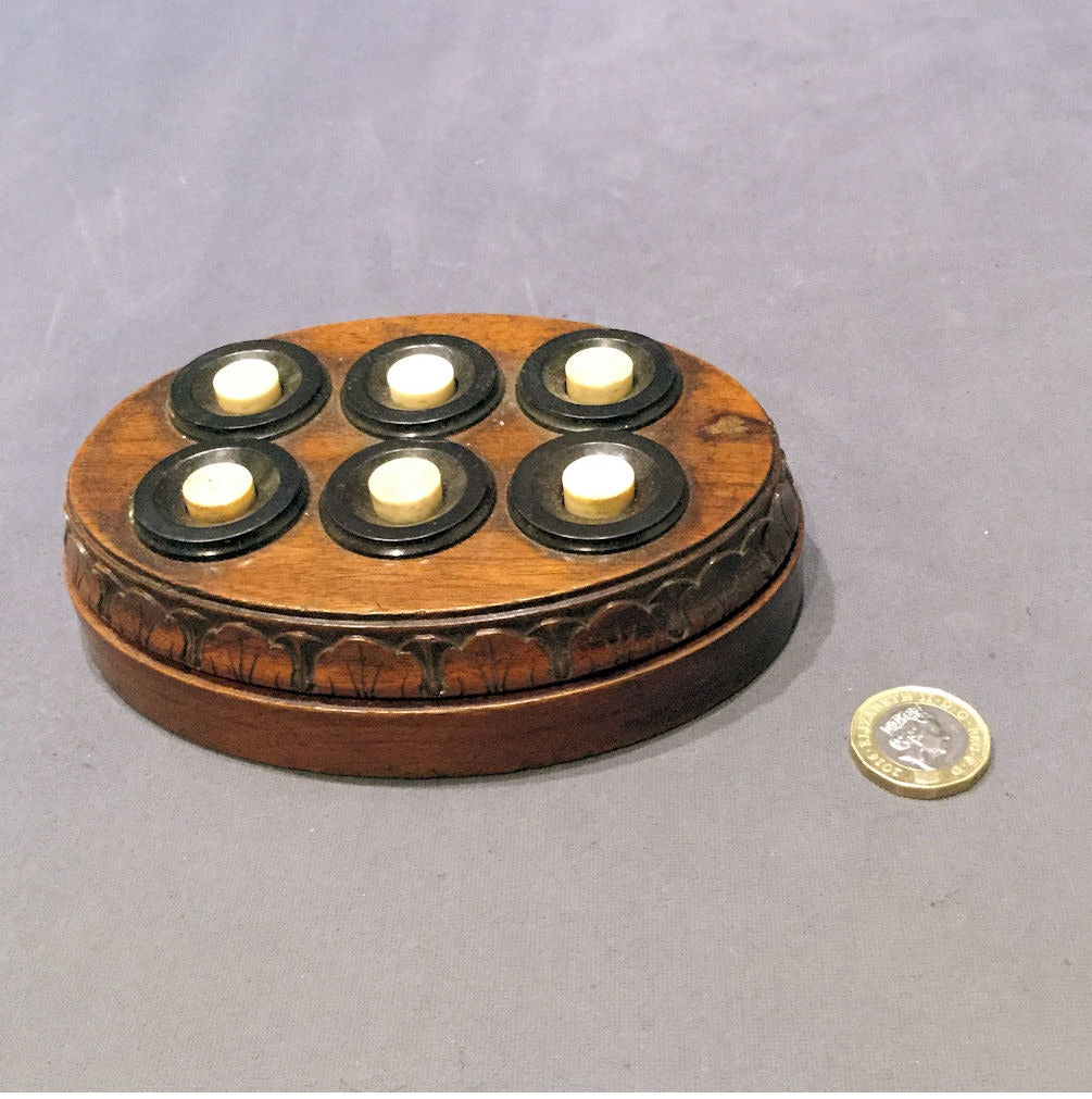 6 Button Electric Bell Panel — 1920's