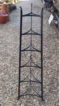 6 Tier Wrought Iron Saucepan Stand — Wrought iron, late 19th century