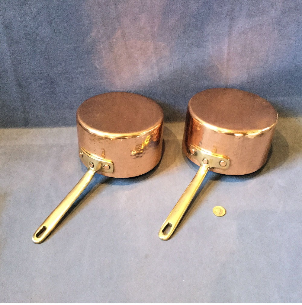 7.25" Copper Saucepan — Copper, 1930's