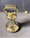 7lb Nickel Shop Counter Weight — Nickel, late 19th century
