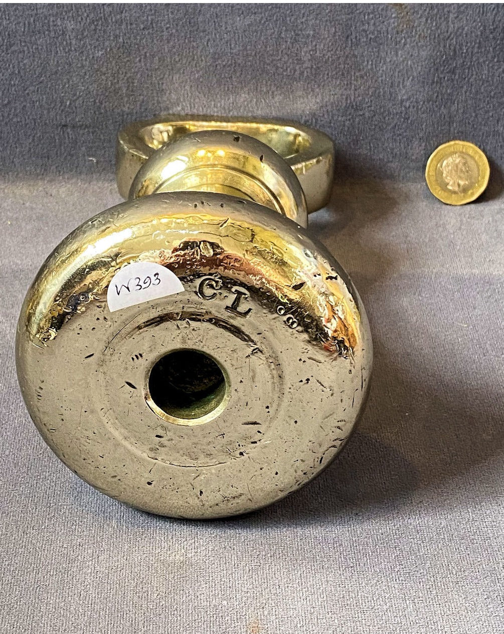 7lb Nickel Shop Counter Weight — view 3