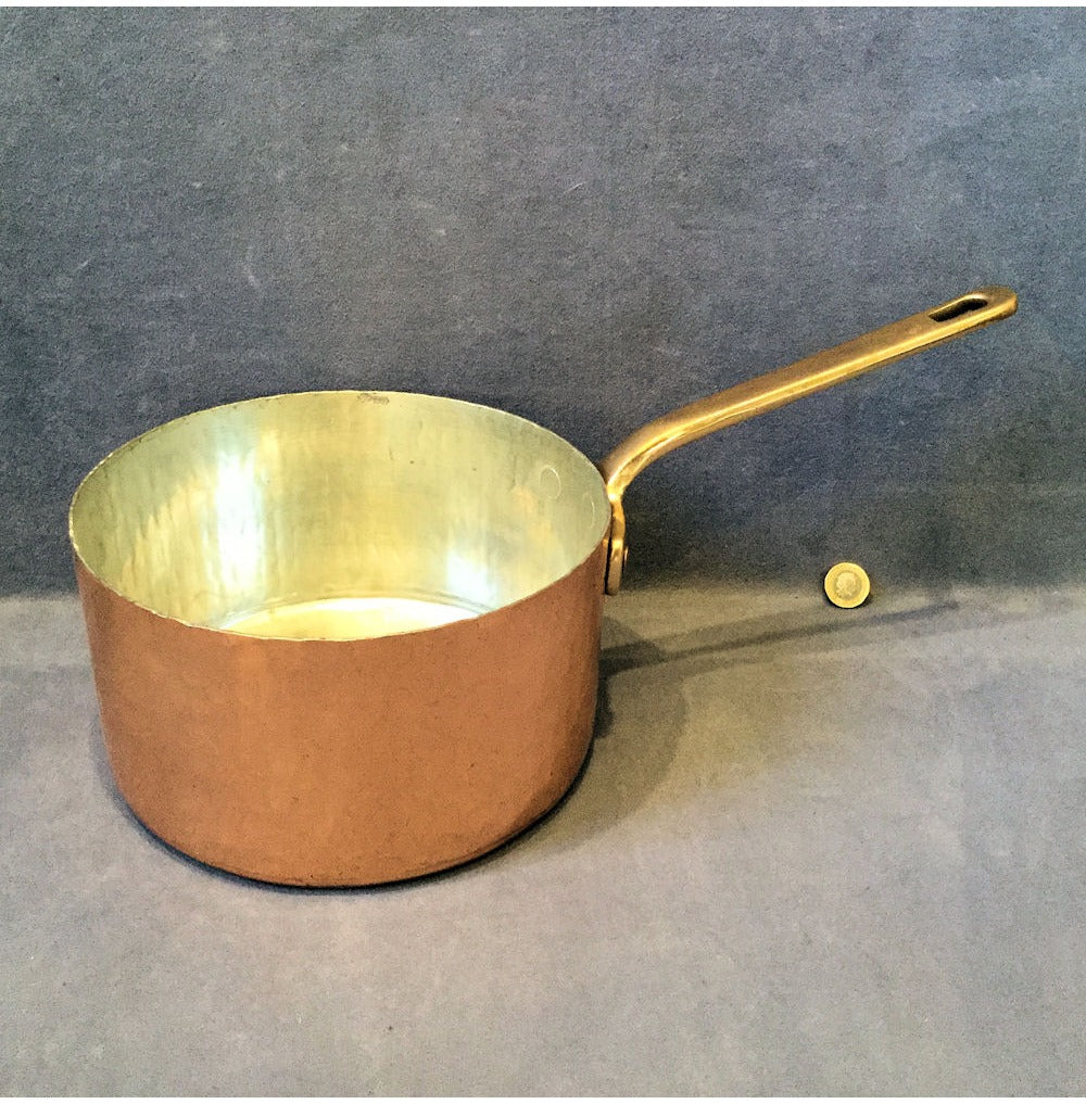 8.25" Copper Saucepan — view 2