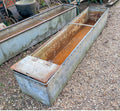 8ft Galvanised Cattle Trough — Galvanised, late 19th century